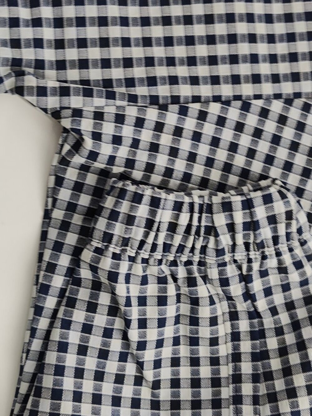 Women's Adidas Ultimate 365 Gingham Zip Jacket w/Pockets Navy Size L   P#637@CMK - Picture 5 of 9